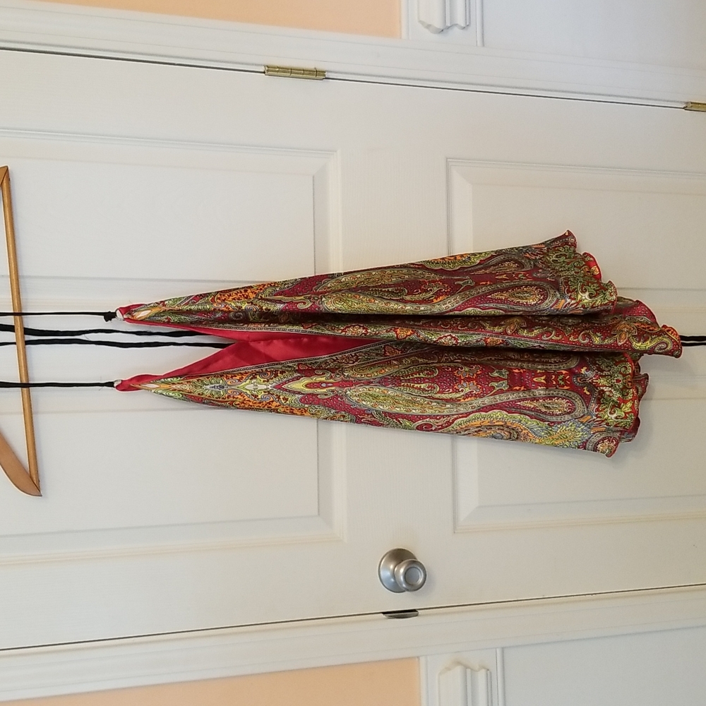 Silk bathing suit cover